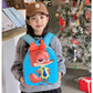 Eboo Cute 3D Fox Hard Shell Kids Backpack with Plush Ears