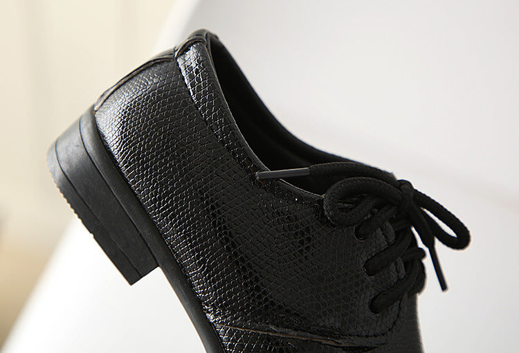 Boys Formal Dress Shoes • Classic Lace-Up Party & Wedding Shoes