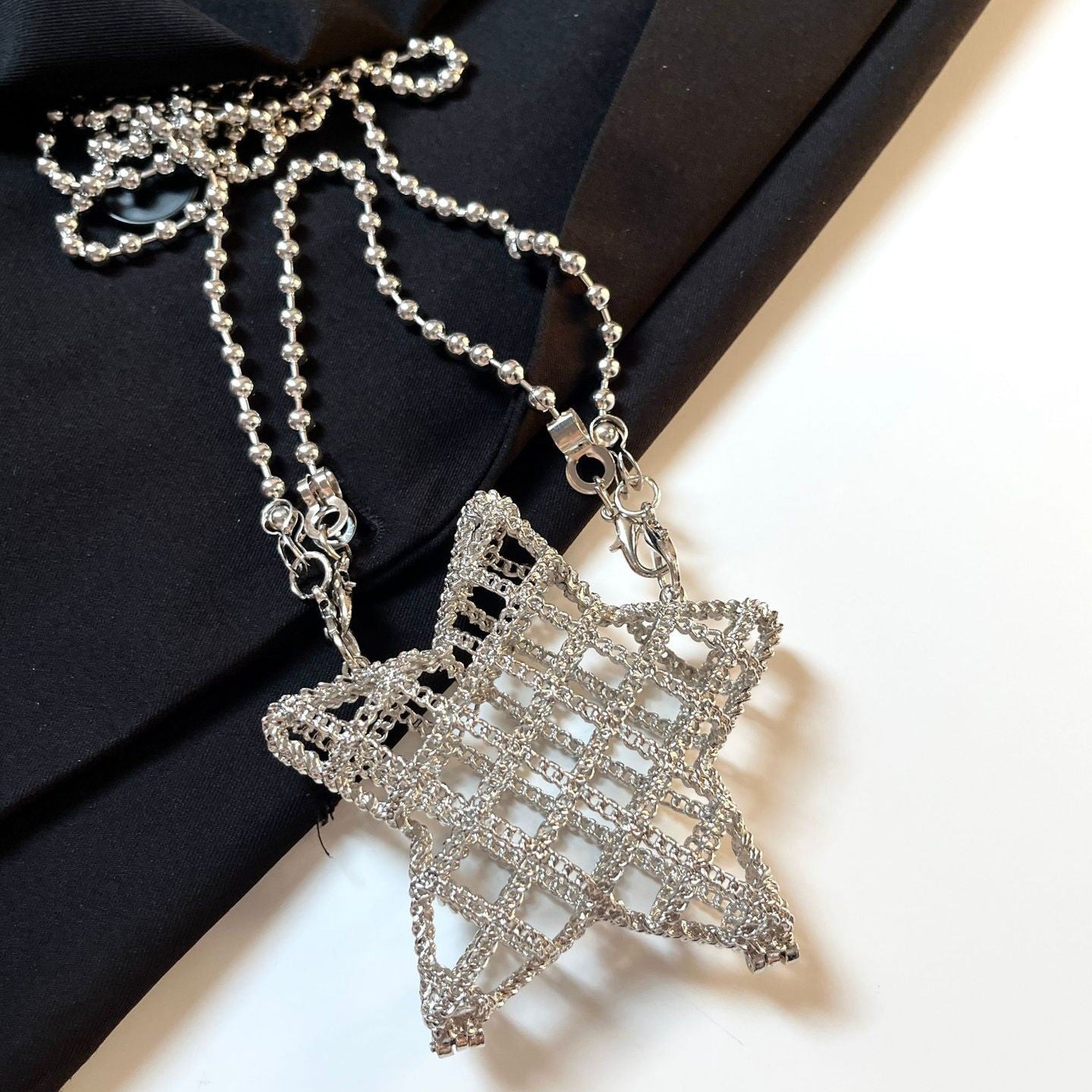 Eboo Luxury Crystal Star Clutch Bag for Women – Rhinestone Evening Party Crossbody Purse with Chain Strap