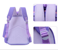Eboo Cute Cartoon Girls 3D School Backpack with Pencil Case