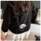 Eboo Luxury Gold Seashell Metal Clutch Bag for Women – Elegant Party Crossbody Purse with Chain Strap
