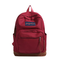 Eboo Classic Unisex College School Backpack Ã¢?? Durable Suede Base Travel Daypack