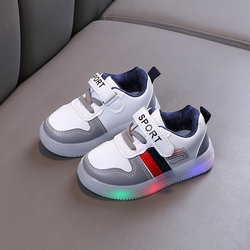 Eboo Kids Led New Light up Sneakers Boots Shoes with Bow