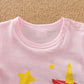 Adorable Unicorn Pink Girl Romper