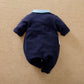 Eboo Blue Shades Polo Style Baby Romper