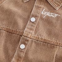 Eboo Boys Light Wash Shirt With T-Shirt And Denim Trouser Sets