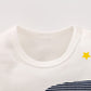 Eboo Baby Elephant Cartoon Stripe Rompers