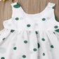 Eboo Summer Skirt with Hat Dress set  (GREEN).
