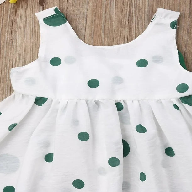 Eboo Summer Skirt with Hat Dress set  (GREEN).