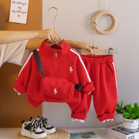 Eboo 3-Piece Track Suit Jacket, Pant & Bag Set