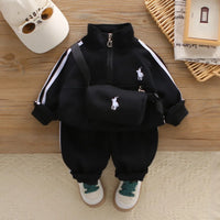 Eboo 3-Piece Track Suit Jacket, Pant & Bag Set