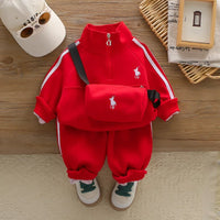 Eboo 3-Piece Track Suit Jacket, Pant & Bag Set
