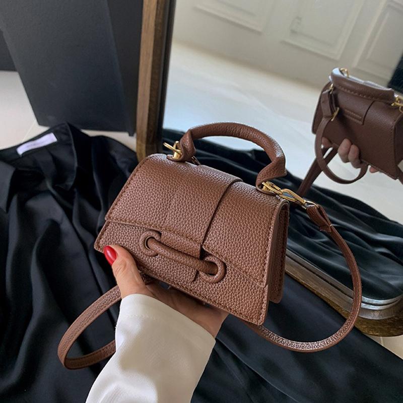 Eboo Trendy Mini Flap Handbag Collection with Shoulder Straps