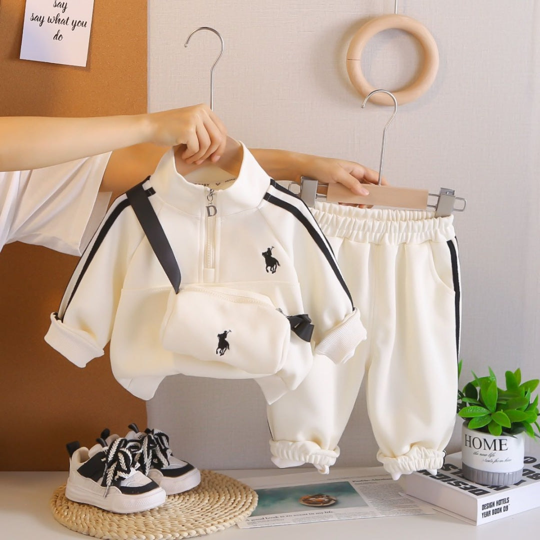 Eboo 3-Piece Track Suit Jacket, Pant & Bag Set