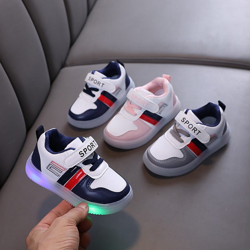 Eboo Kids Led New Light up Sneakers Boots Shoes with Bow