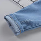 Eboo Blue Denim 2pc Jeans and Shirt Set
