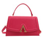 Eboo Elegant Leather-Look Handbag with Matching Shoulder Strap