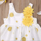 Eboo Summer Skirt with Hat Dress set (Yellow)