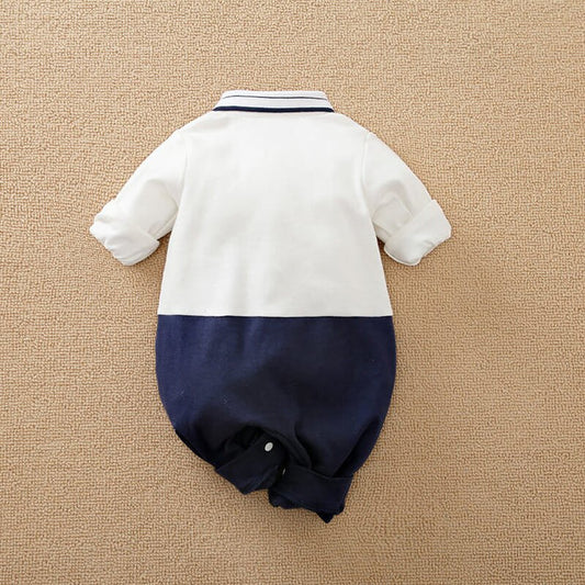Eboo Stylish Baby Boy’s Romper with Tie&Glasses