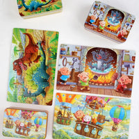 Jigsaw Puzzle with Aluminum Box – Perfect Gift for Kids