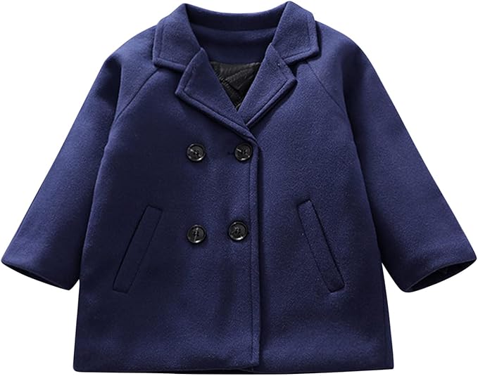 Eboo Kids Royal Winter/Fall Dress Coat (Blue)
