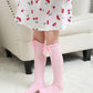 Eboo Baby Girl’s Lace Knee High Socks with Bow