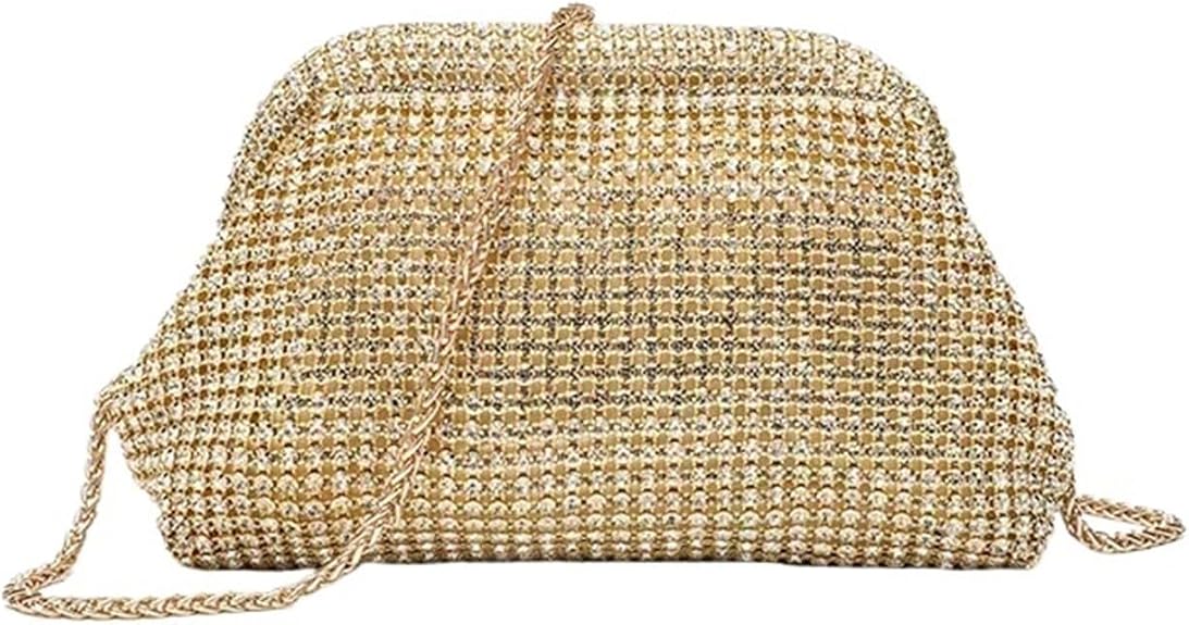 Eboo Luxury Designer Rhinestones Clutch Purse Bag For Women purse Bag Shoulder Bag