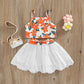 Tropical Bloom Girls' Summer Set