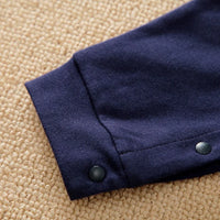 Eboo Blue Shades Polo Style Baby Romper