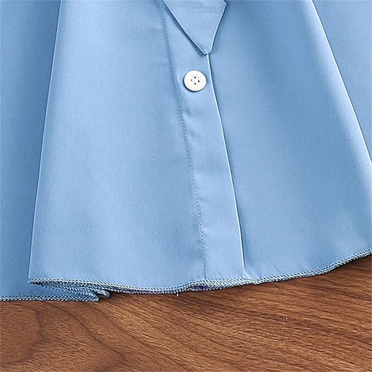 Eboo Trendy and Stylish High Quality Off Sleeves Outfit for Baby Girls