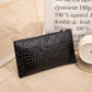 Eboo Fashion Women Faux Leather Plain Armpit Bag,Phone Case,Purse,Clutch (BLACK)