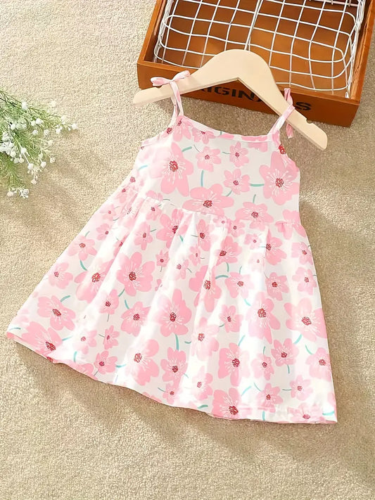 Eboo Adorable Pink Floral Sundress