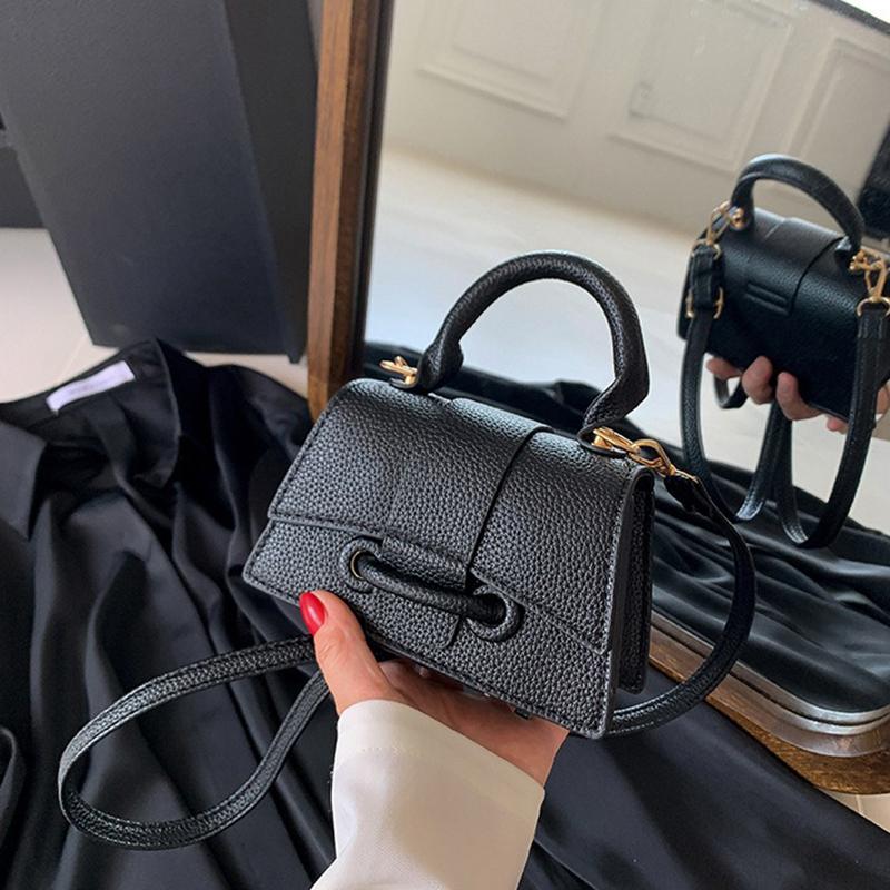 Eboo Trendy Mini Flap Handbag Collection with Shoulder Straps