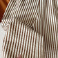Eboo Bear Leader Vest+Striped Wide Leg Pants Summer Dress Set (BROWN)
