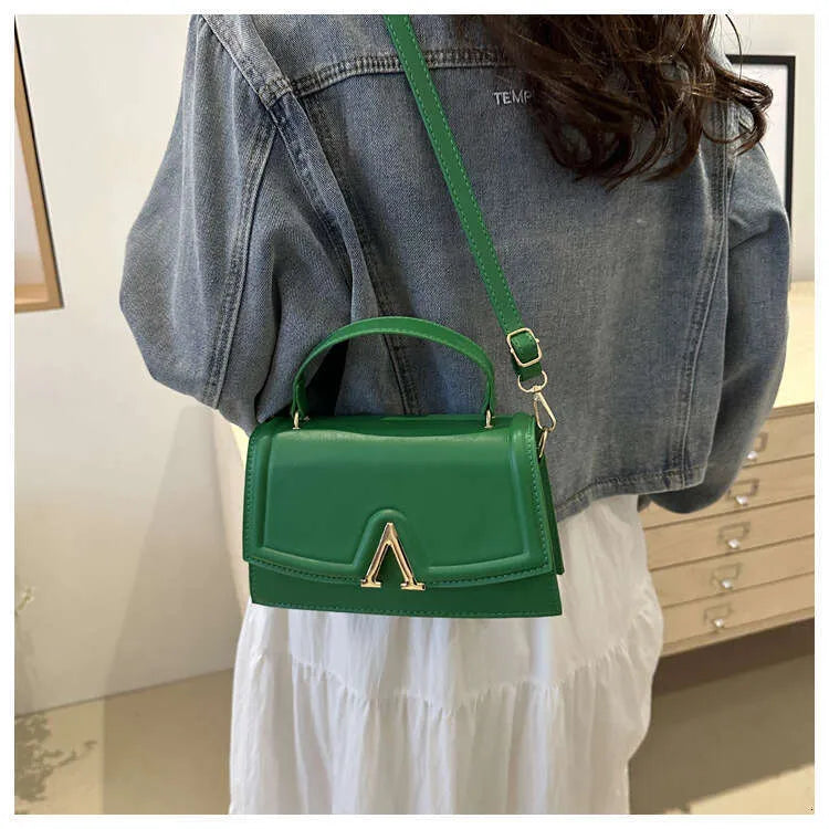 Eboo Elegant Leather-Look Handbag with Matching Shoulder Strap