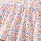 Eboo Baby Girl Summer Flower Printed Bowknot Dress (PINK).