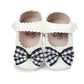 Eboo Infant Beige Soft Sole Bow Shoes