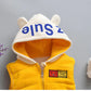 Baby’s 3-Piece Set – Yellow Hoodie, Vest & Pants 4 Winters