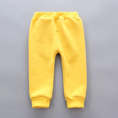 Baby’s 3-Piece Set – Yellow Hoodie, Vest & Pants 4 Winters
