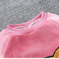 Baby Girl’s 3-Piece Bear Fleece Pink Set