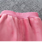 Baby Girl’s 3-Piece Bear Fleece Pink Set