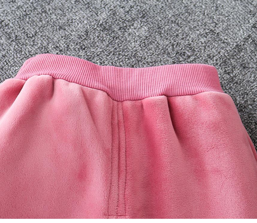 Baby Girl’s 3-Piece Bear Fleece Pink Set
