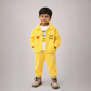 Baby Boy’s Yellow Corduroy Jacket & Pants Set