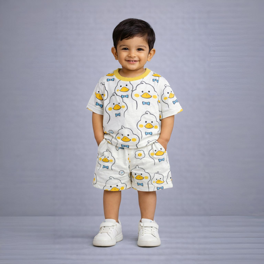 Eboo Boys Cute Duck Printed outfit set