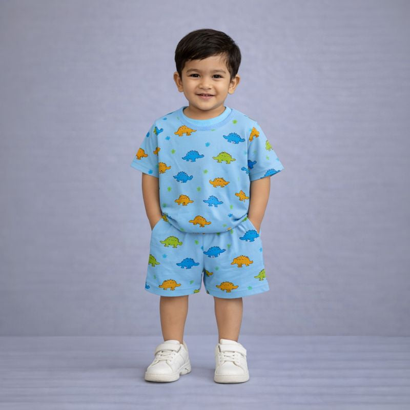 Eboo Boys Cute Dino Printed Outfit set