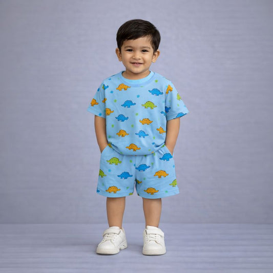 Eboo Boys Cute Dino Printed Outfit set