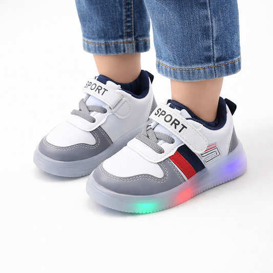 Eboo Kids Led New Light up Sneakers Boots Shoes with Bow