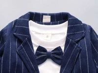 Eboo Blue Baby Boy 3 Piece Suit With Glasses