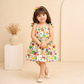 Eboo Flower Printed Girl Summer Dress
