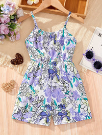 Eboo Girls One Shoulder Playsuit - Jumpsuit for Girls